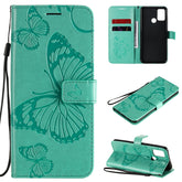 3D Butterflies Embossing Pattern Horizontal Flip Leather Case with Holder & Card Slot & Wallet